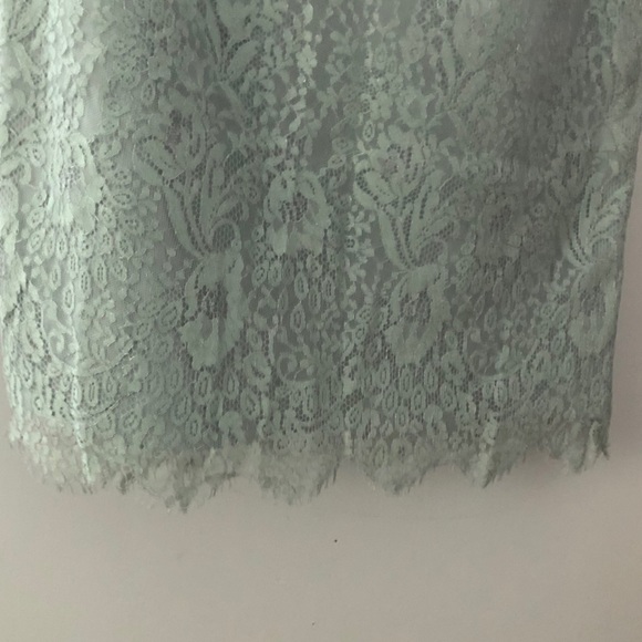JCREW ONE SHOULDER METALLIC LACE DRESS- size 4 - Picture 2 of 4